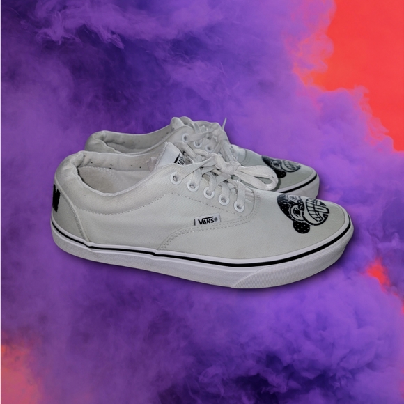 SKATE AUTHENTIC Vans Custom With Massive Monkees Gavitron Styling - Picture 2 of 5